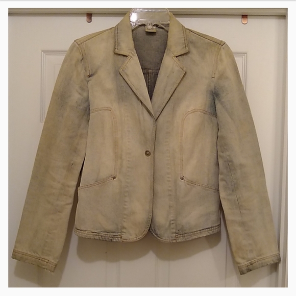 DKNY Denim Jean Jacket - Picture 1 of 3